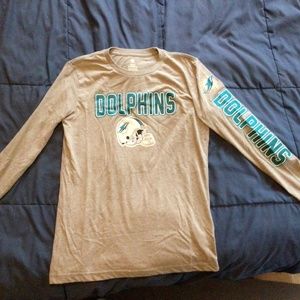 Miami Dolphins long sleeved tee